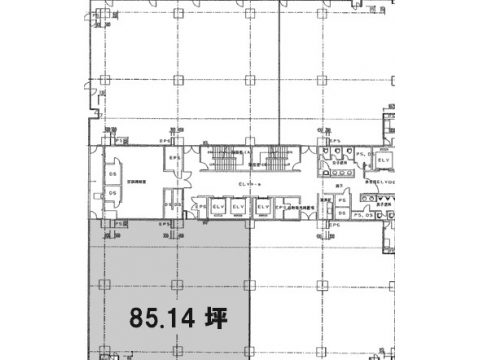 日本生命横浜本町ビル　平面図