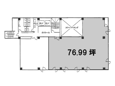 新横浜第一ビルディング　平面図