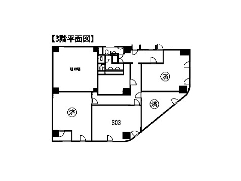 横浜関内京浜ビル　平面図