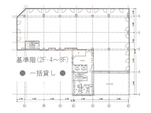 ＤＳＭ新横浜ビル　平面図
