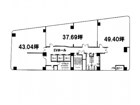 曙町新井ビル　平面図
