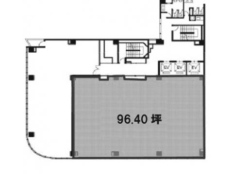 新横浜ビジネスセンタービル　平面図