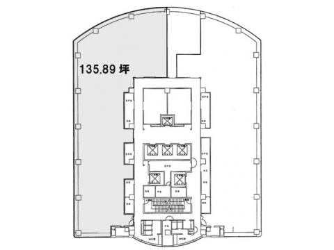 日産横浜ビル　平面図