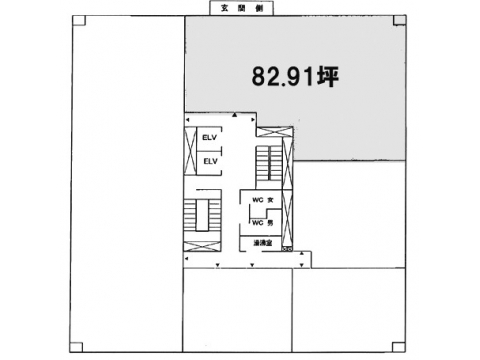 横浜西口加藤ビル　平面図