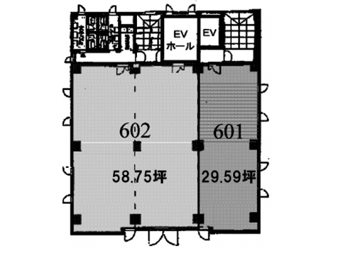 アプリ新横浜ビル　平面図